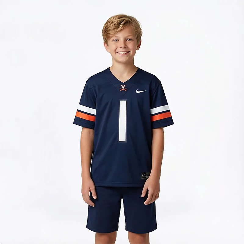 Youth Nike 1 Virginia Cavaliers 1st Armored Division Old Ironsides Untouchable Football Jersey