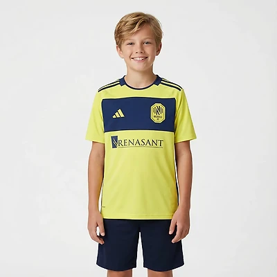 adidas Youth Nashville SC Home Replica '23/'24 Jersey