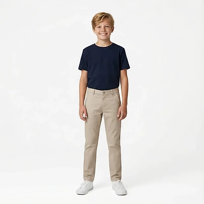 Nautica Boys' 8-20 FF Twill Pants