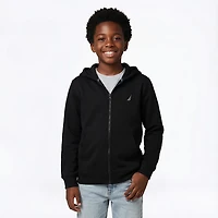 Nautica Boys' 8-20 Full Zip Fleece Hoodie
