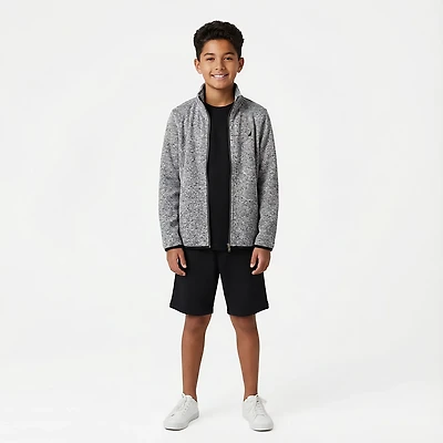 Nautica Boys' Full Zip Fleece Sweater