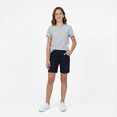 Nautica Girls' 4-6x Knit Shorts