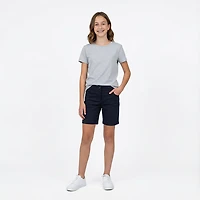Nautica Girls' 4-6x Knit Shorts