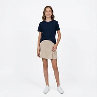 Nautica Girls' 4-6x Performance Knit Pleated Scooter