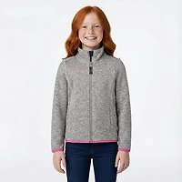 Nautica Girls' 4-6x Polar Fleece Sweater Jacket