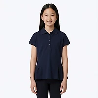 Nautica Girls' 4-6x Knit Tunic Polo