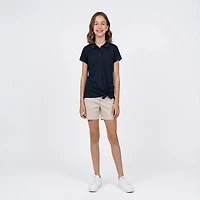 Nautica Girls' 7-16 Performance Polo Shirt