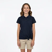 Nautica Girls' 7-16 Performance Polo Shirt