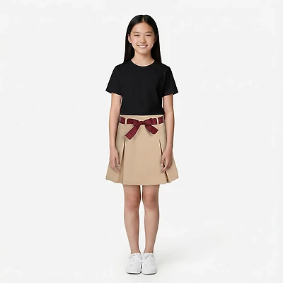 Nautica Girls' 7-20 Pleated Scooter 2 Skort