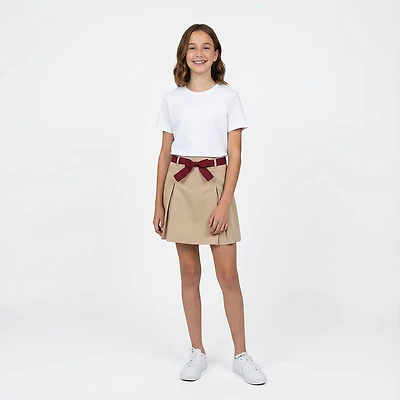 Nautica Girls' Plus Pleated Scooter Skort