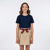 Nautica Girls' Plus Pleated Scooter Skort