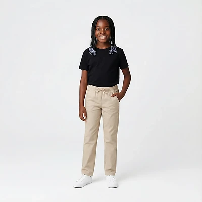 Nautica Girls' Stretch Pull On Plus Skinny Pants