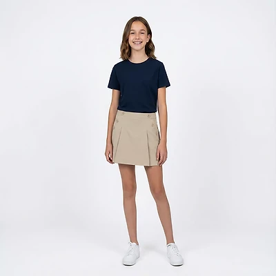 Nautica Girls' 7-16 Stretch Poplin Scooter