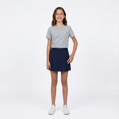 Nautica Girls' 7-16 Stretch Poplin Scooter