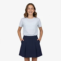 Nautica Girls' 7-16 Stretch Poplin Scooter