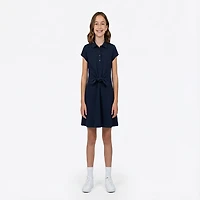 Nautica Girls' Tie Front Dress