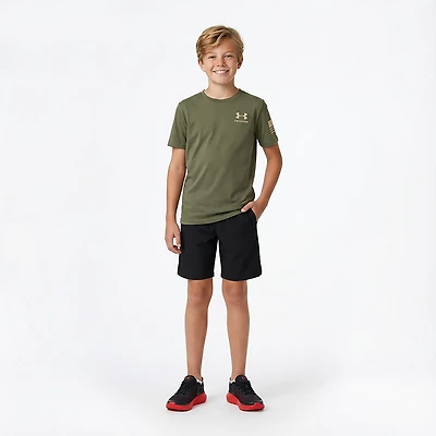 Under Armour Boys' Woven Wordmark Shorts