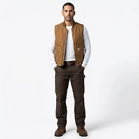 Carhartt Men's Relaxed Fit Washed Duck Sherpa-Lined Vest