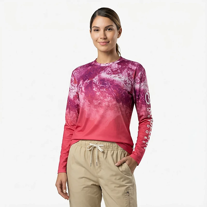 Magellan Outdoors Women's Caddo Lake RTX Ombre Long Sleeve T-shirt