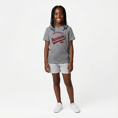 Outerstuff Youth Arkansas Razorbacks Classic Tri-blend Short Sleeve T-shirt