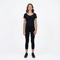 Under Armour Girls' Motion Solid Ankle Crop Leggings