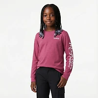 Magellan Outdoors Girls' Grotto Falls Long Sleeve T-shirt