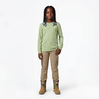 Magellan Outdoors Girls' Grotto Falls Long Sleeve T-shirt