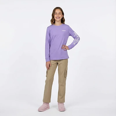 Magellan Outdoors Girls' Grotto Falls Long Sleeve T-shirt
