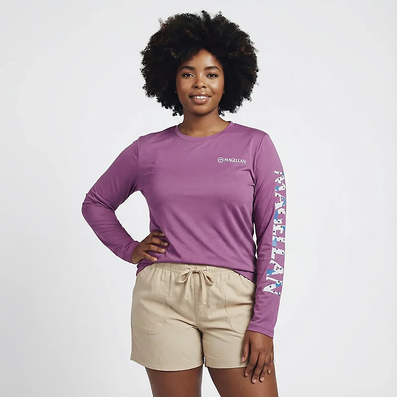 Magellan Women's Caddo Lake Logo Long Sleeve T-shirt