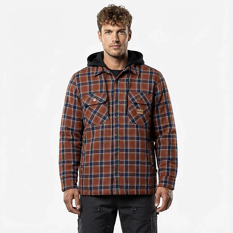 Brazos Men's Blacksmith Insulated Hooded Jacket