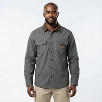 Brazos Men's Contractor Camo Lined ShirtJac