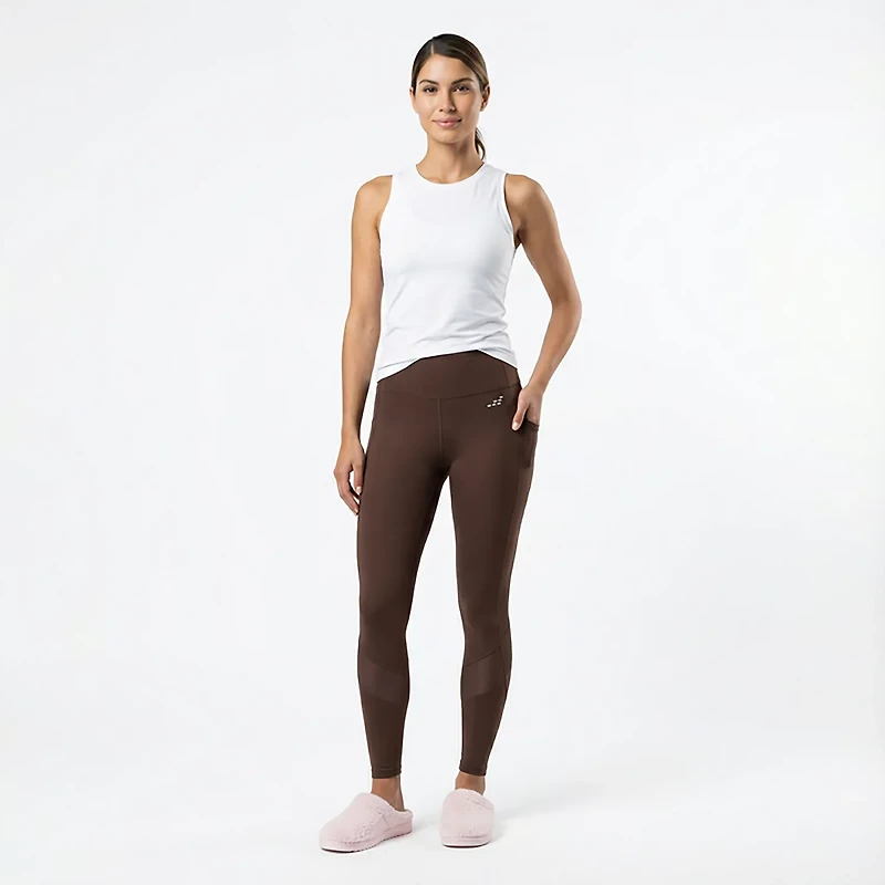 BCG Women's High Waisted Splice 7/8 Legging