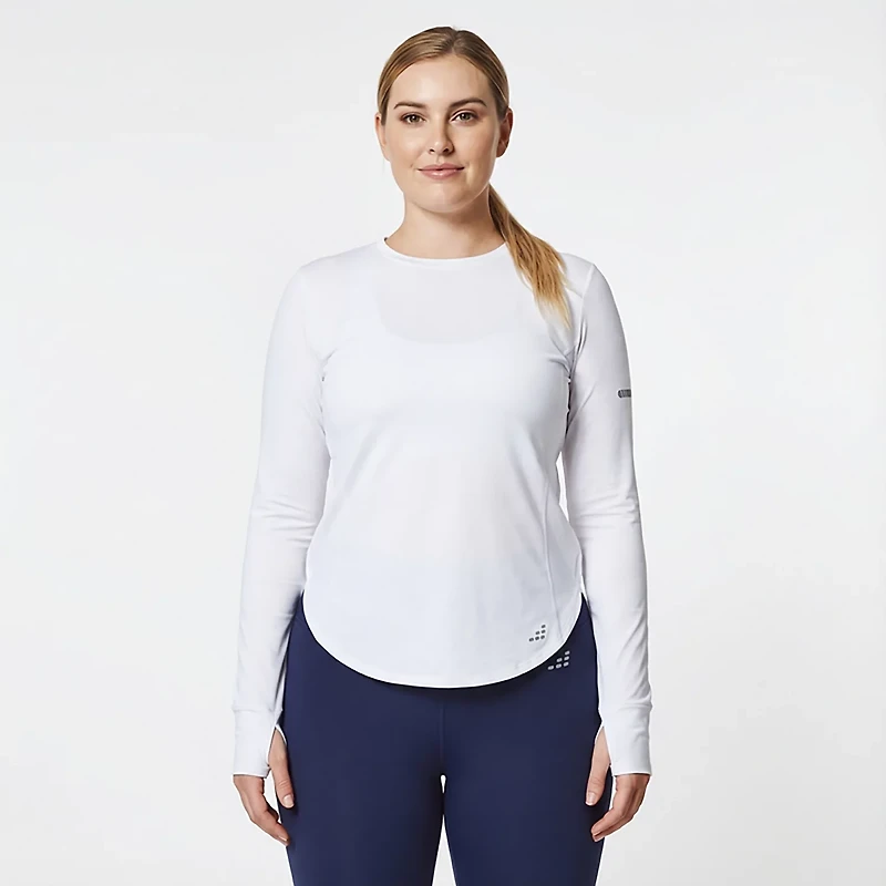 BCG Women's Crossover Long Sleeve Top