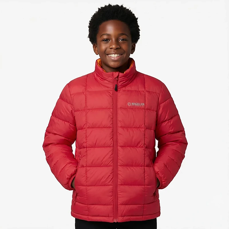 Magellan Outdoors Boys' Lost Pines Puffer Jacket
