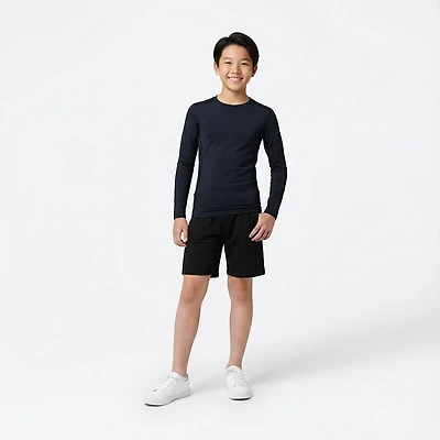 BCG Boys' Sport Compression Solid Longsleeve Top