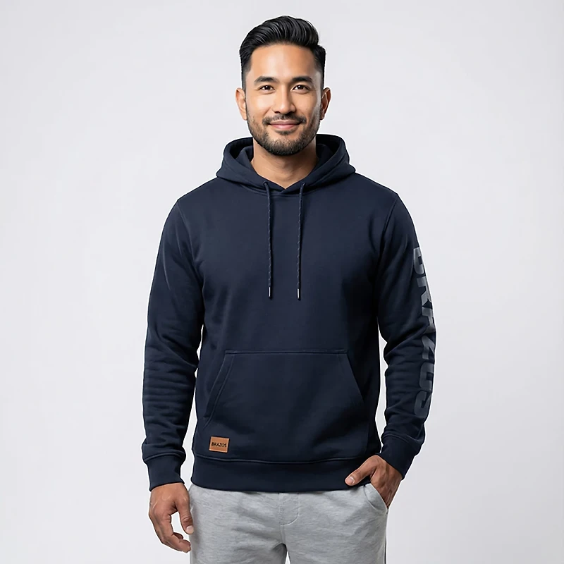 Brazos Men's Blacksmith Heavyweight Fleece Hoodie