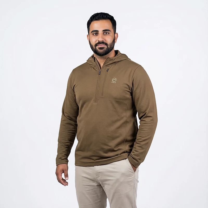 Magellan Outdoors Men's ProHunt 1/4 Zip Long Sleeve Pullover