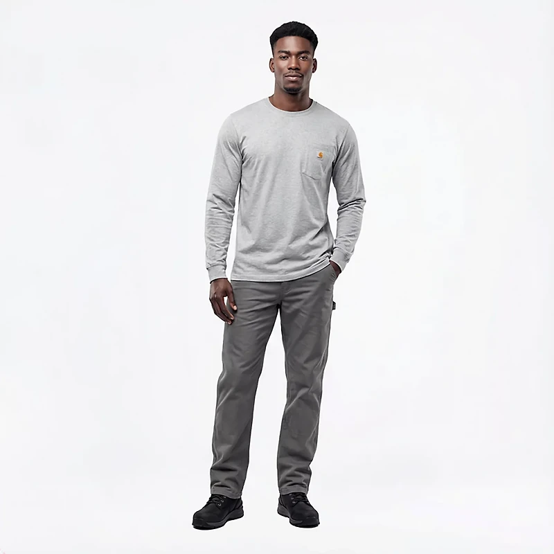 Carhartt Men's Force Relaxed Fit Midweight Pocket Long Sleeve T-shirt.