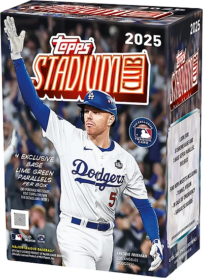 Topps 2025 Stadium Club Baseball Value Box