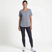 Three Square Women's University of North Carolina Chain-Stitch Startdust Knobi Graphic T-shirt