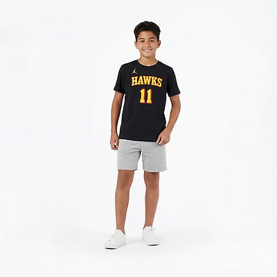 Youth Jordan Brand Trae Young Atlanta Hawks Statement Edition Name  Number Player T-Shirt