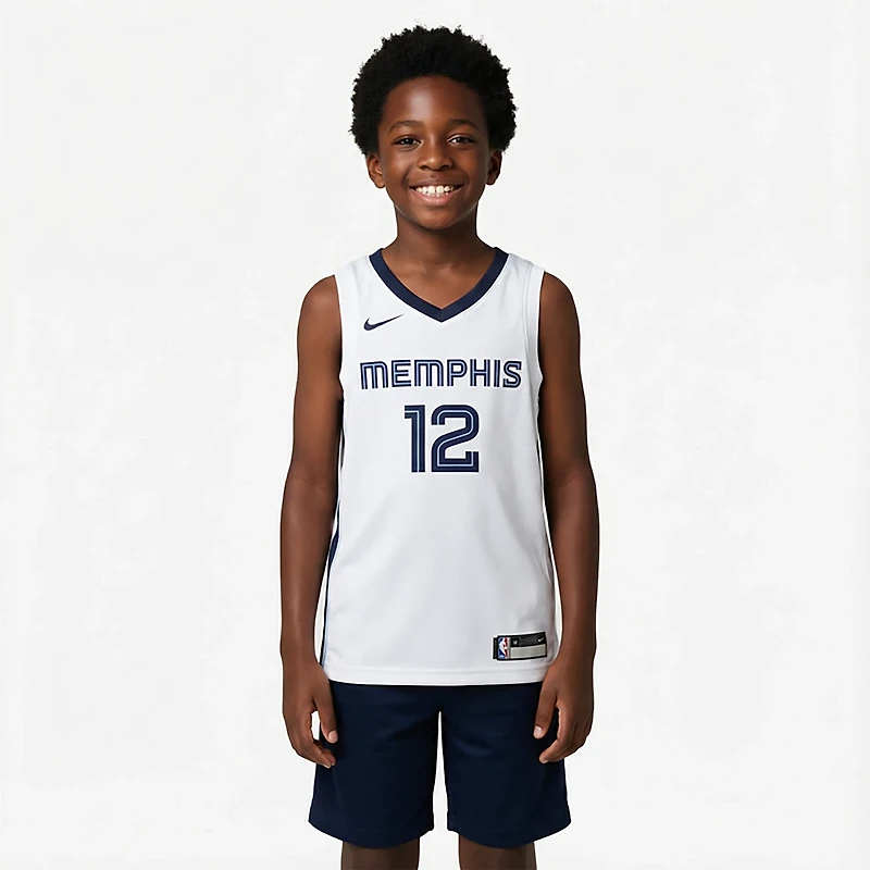 Youth Nike Ja Morant Memphis Grizzlies Swingman Jersey - Association Edition