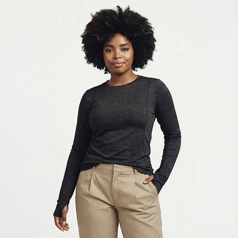 BCG Women's Turbo Melange Long Sleeve T-shirt