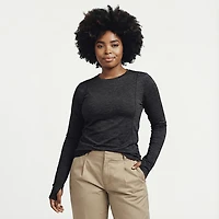 BCG Women's Turbo Melange Long Sleeve T-shirt