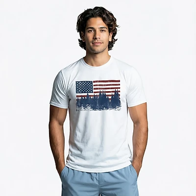 Mad Engine Generic Men's Freedom Forest Short Sleeve T-shirt