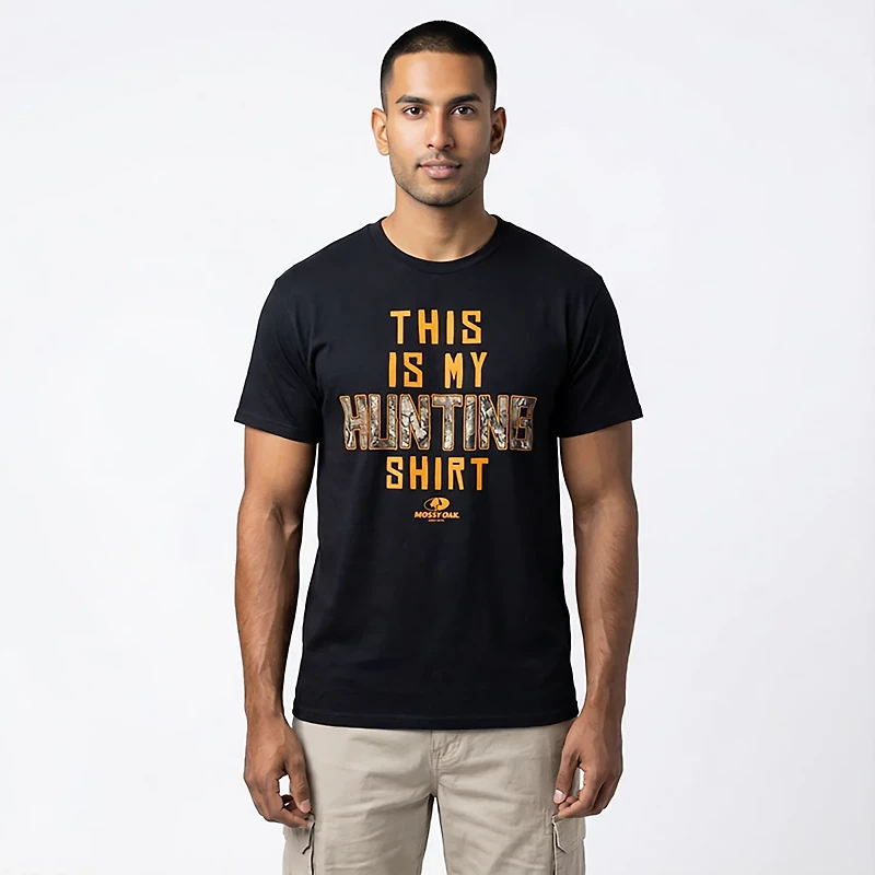 Mad Engine Mossy Oak Men's Hunting Shirt Short Sleeve T-shirt