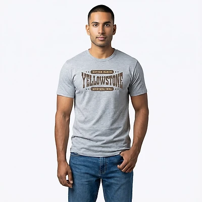 Mad Engine Yellowstone Men's We Dont Share Short Sleeve T-shirt