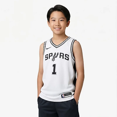 Youth Nike Victor Wembanyama San Antonio Spurs Swingman Jersey - Association Edition