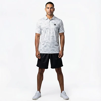 Antigua Men's Texas Rangers Collide Polo Shirt