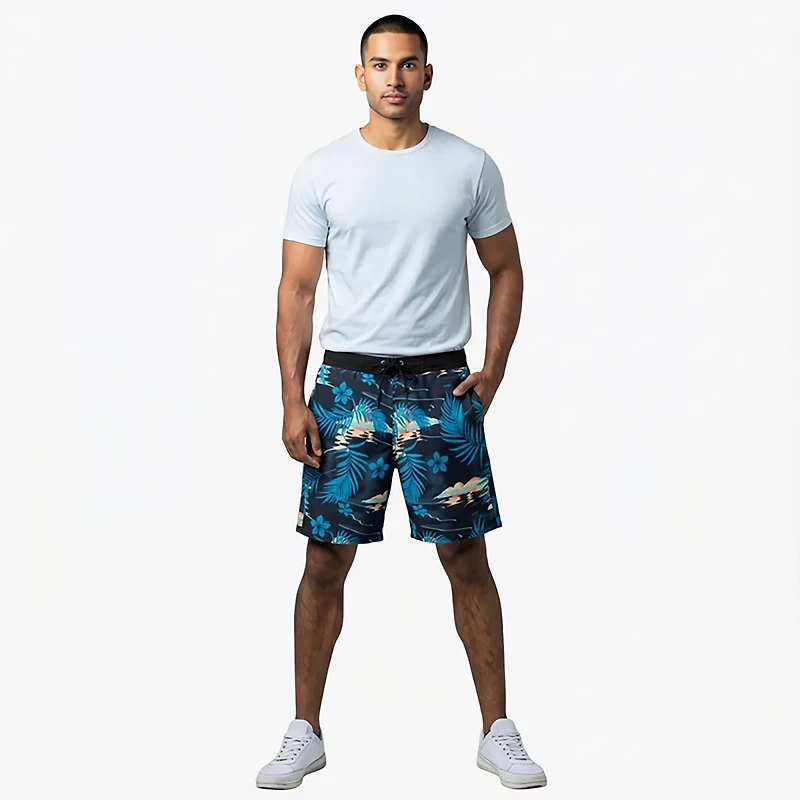 Burnside Men's Oceanscape Stretch Boardshort